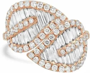 925 Silver Shiny stylish leaf shape for women Cubic Zircon oxide ring Women Jewelry Rings Statement