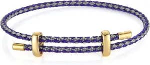 Adjustable Steel Wire Bracelet With Titanium Buckle For Valentine'S Day Lucky Jewelry, A Fashionable Gift For Men, Women, Couples, And Friends