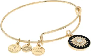 Alex and Ani Make Your Own Sunshine, Set of 3 Bracelet Shiny Gold One Size