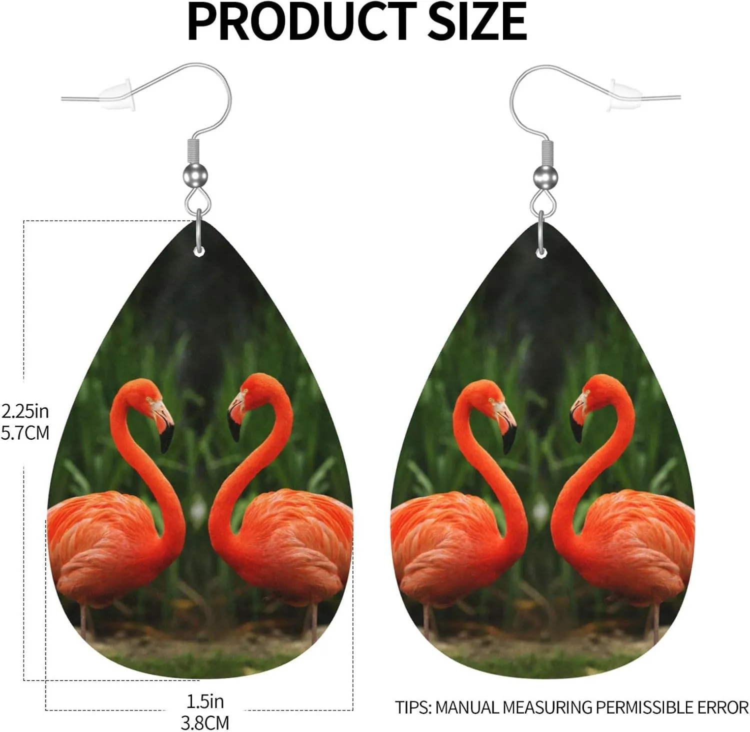 Asphalt Iridescent Hearts Drop Dangle Earrings Lightweight Teardrop Earrings Faux Leather Drop Dangle Jewelry for Women Teen Girls Fashionable Holiday Gift