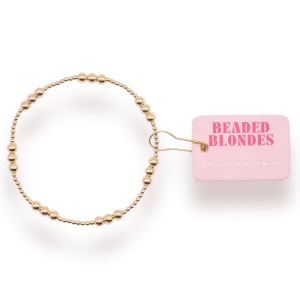 Beaded Blondes ‘Ily Gold Bracelet’