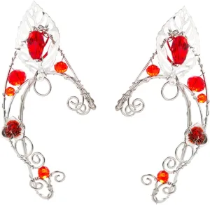 Beaupretty 1 Pair Vintage Ear for Women Non Pierced Wrap Earrings Elegant Accessory for Halloween Parties and Daily Wear Fashionable and Creative Design Occasion