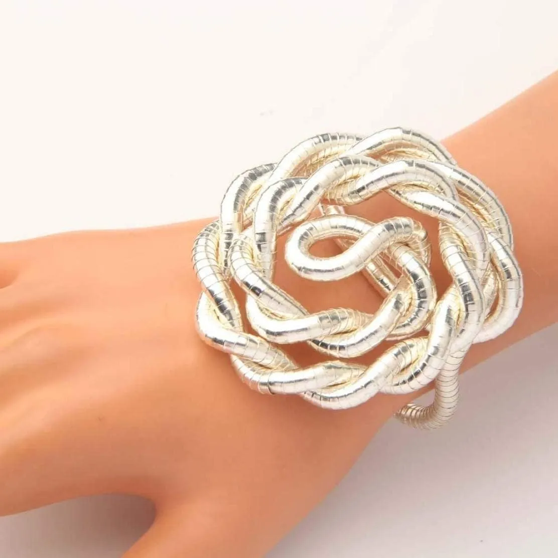 Bendable Necklaces for Women, Bendable Snake Necklace, Flexible Adjustable Snake Alloy Bracelet Accessories Gifts