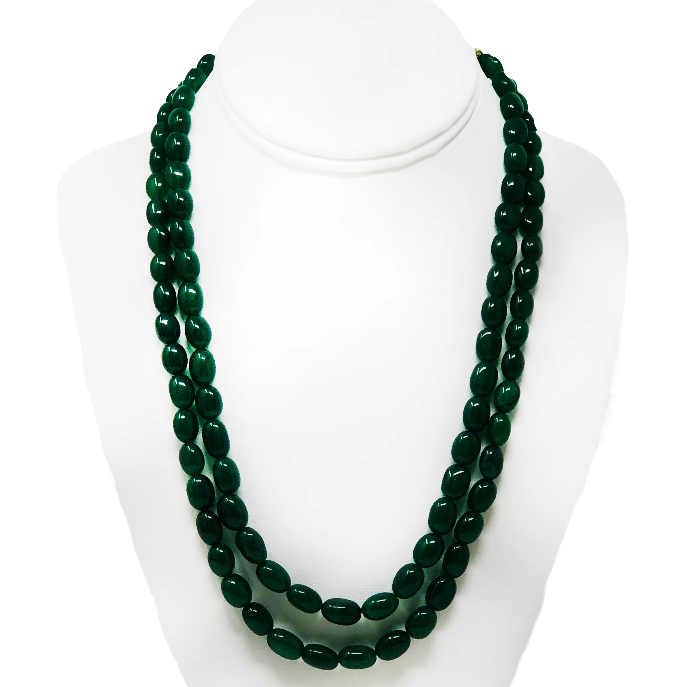 Beryl Emerald Gemstone Necklace (D1)