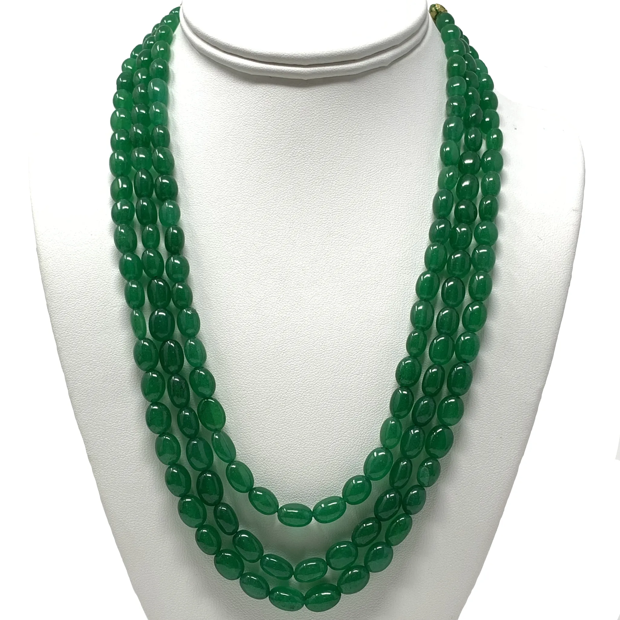 Beryl Emerald Gemstone Necklace (D1)