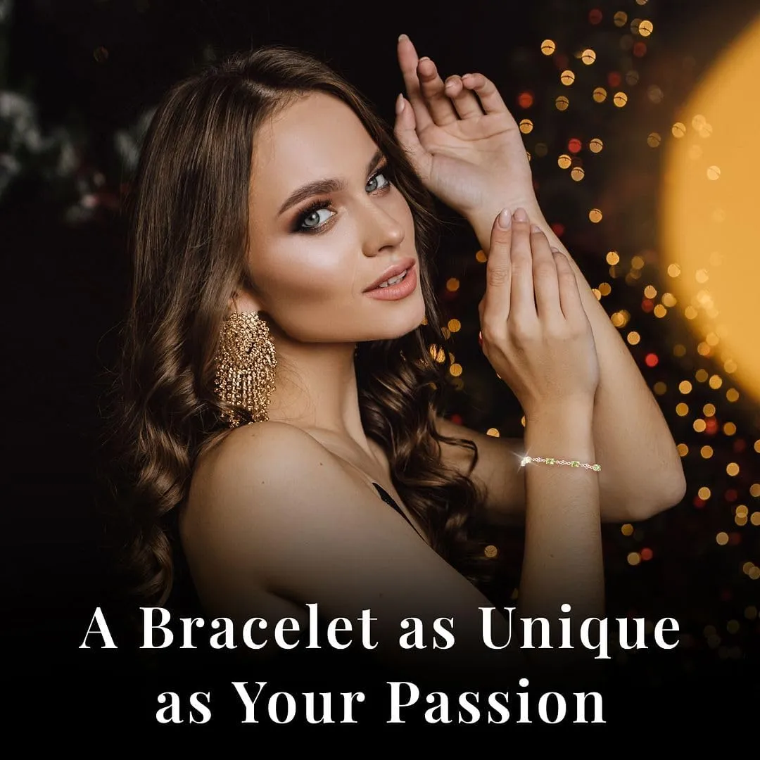 Birthstone Bracelets for Women - Charm Bolo Bracelet Adjustable Engagement Anniversary Wedding Promise Gemstone Jewelry Birthday Gifts