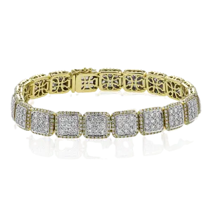 Bracelet in 18k Gold with Diamonds
