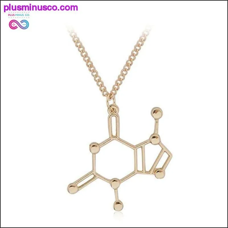 CHOCOLATE Theobromine Molecule Structure Pendant Necklace