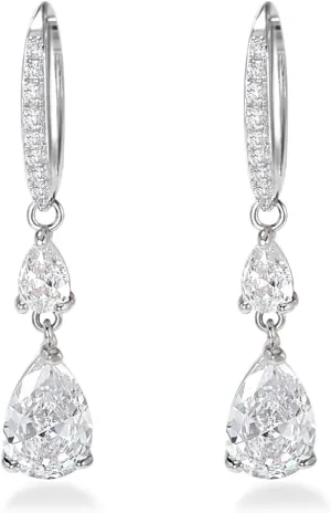 Dainty Gold Huggie Hoop Earrings Trendy CZ Diamond Dangle Drop Earrings Hypoallergenic Jewelry for Women