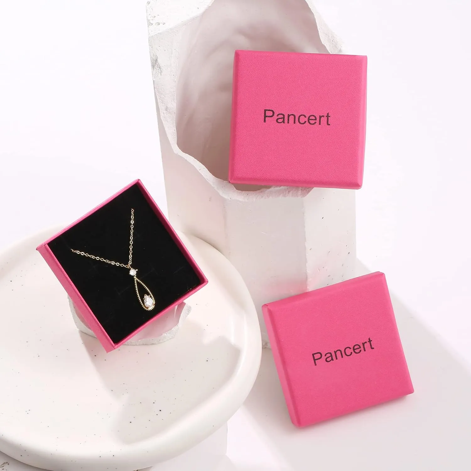 Danity Gold Necklace for Women 14K Gold Plated Satellite Necklaces Gold Link Chain Necklace Tiny Dot Bar Necklace Simple Everyday Jewelry Gift