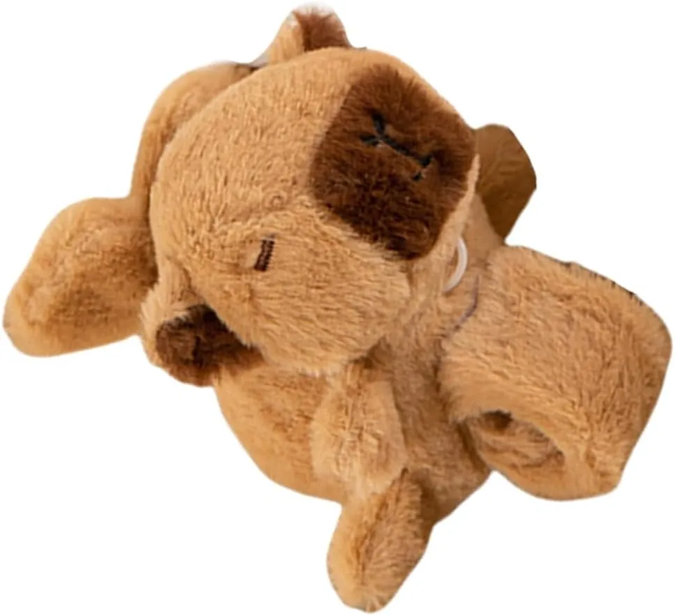 Fashionable Lovely Capybaras Slap Bracelet With Wing Pull Designs and Fun Shaking Feature For Kids and Teens Wear