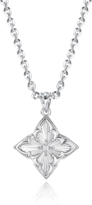 Fettero Gold Clover Necklace for Women Dainty 14K Gold Plated CZ Pendant Necklace Adjustable Chain Choker Charm Colorful Clover Pendant Lucky Necklaces for Women Jewelry