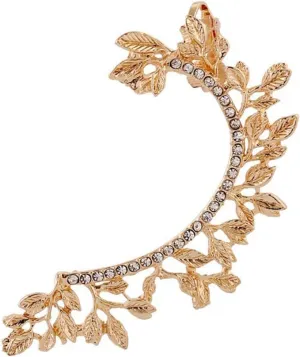 Galaxia Air Crystals Ear Cuff Hoop Climber Earring Hypoallergenic Earring