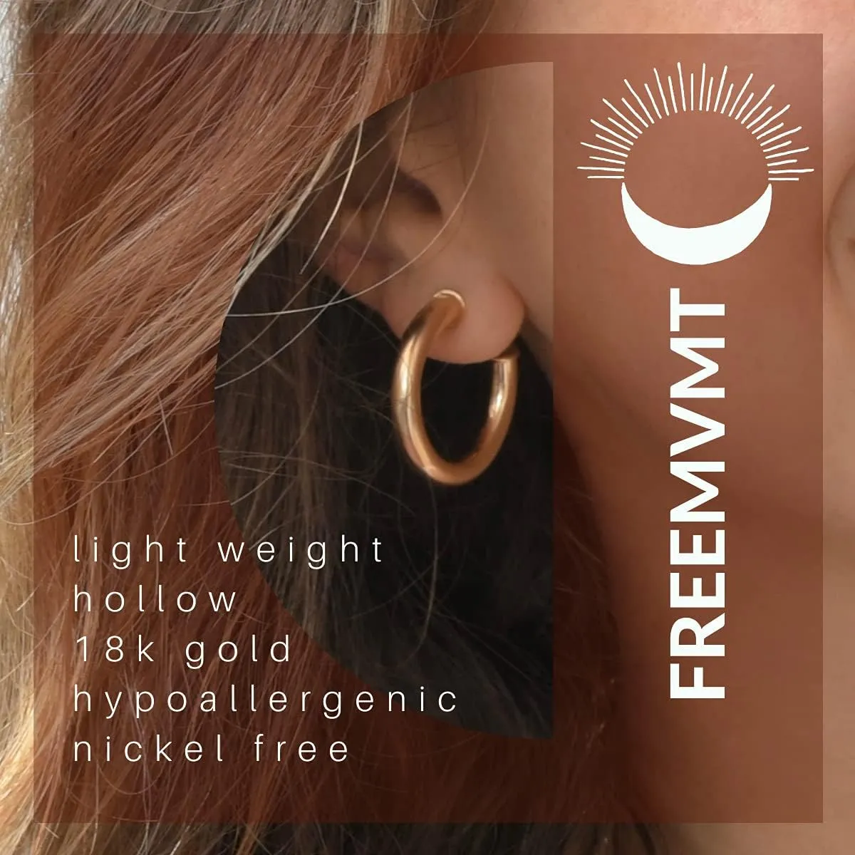 Gold Layered hypoallergenic Earrings for women Aretes de mujer Bar Studs for Women Trendy Stud Earrings