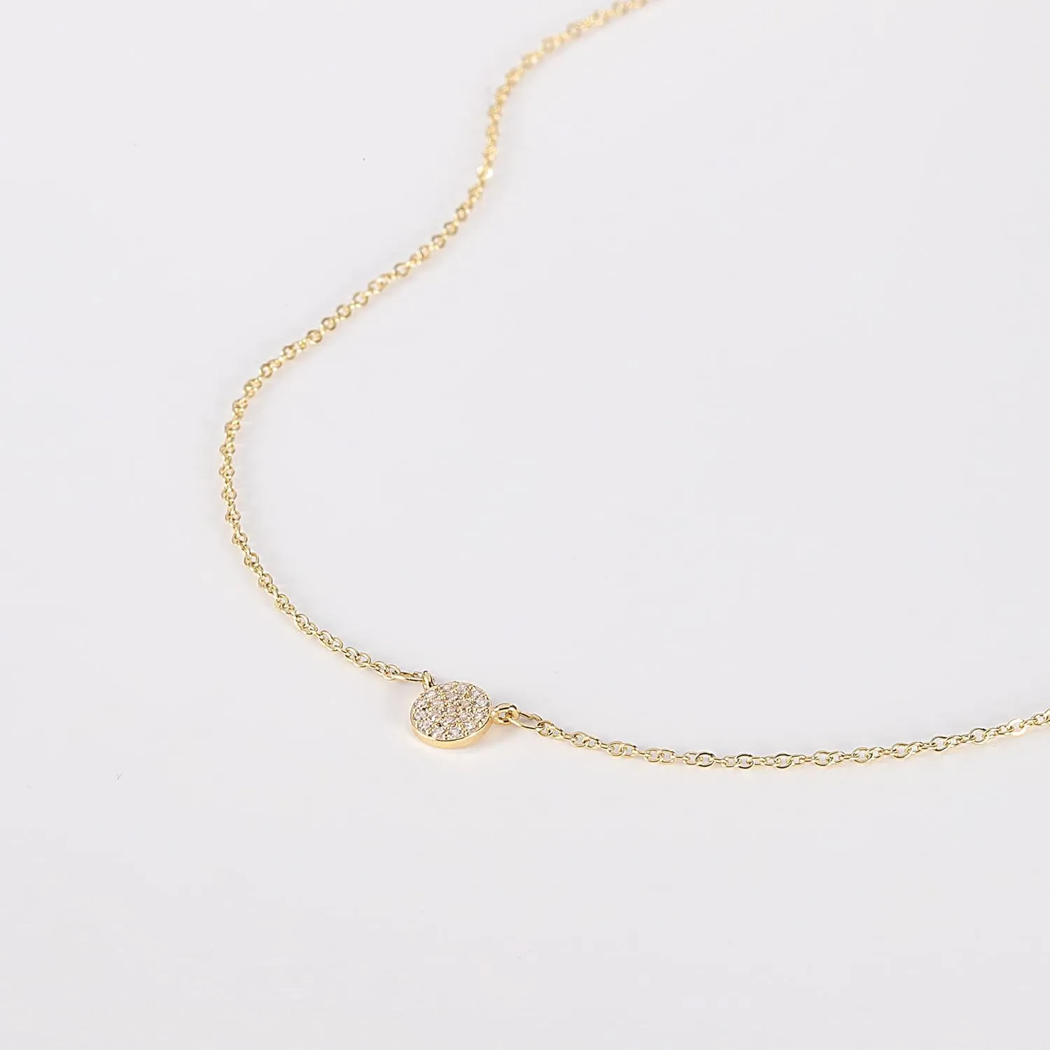 HANLI Necklaces for Women - 14K Gold/White Gold Plated for Everyday Wear | Dainty and Elegant Diamond Jewelry