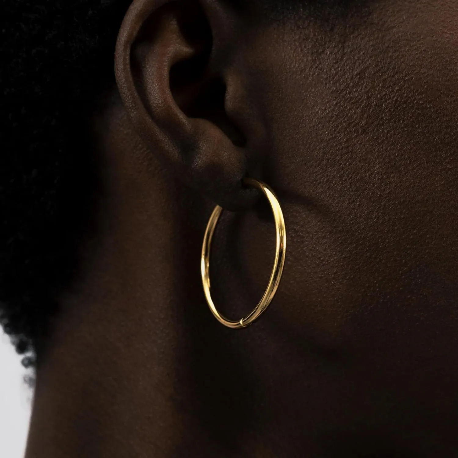 Hey Harper Hoop Earrings For Women Trendy - Lightweight Waterproof & Sweatproof Jewerly