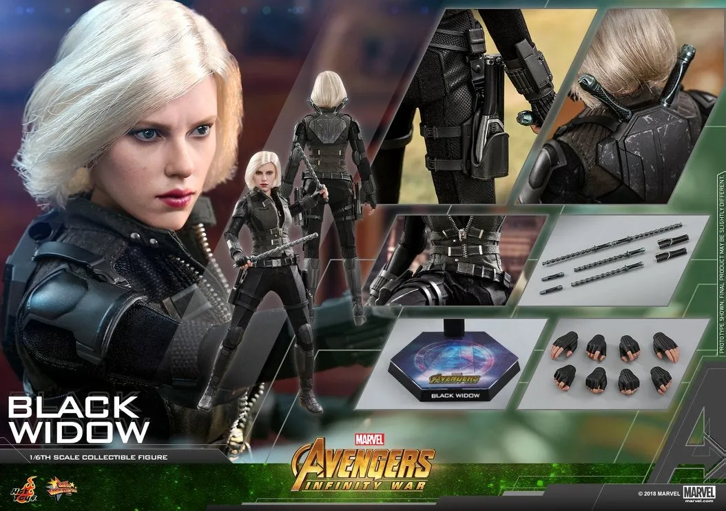 Hot Toys - MMS460 - Avengers: Infinity War - 1-6th scale Black Widow Collectible Figure