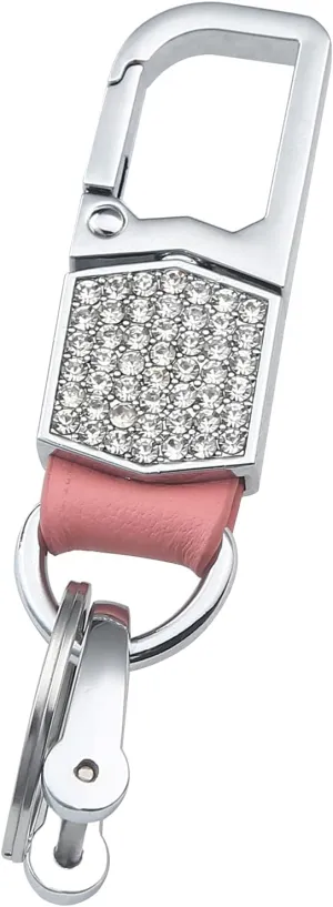 Key Chain Ring Clip Zircon Crystal shiny key hanger, Car keychain for men and women