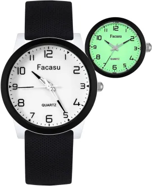Kids Watch Analog for Boys Girls Waterproof Fashionable Simple Practical Luminous Dial Quartz Watch Comfortable Soft Strap Easy to Read for Children Watch-Kids Gift for Teen Boys Girls Ages 6 