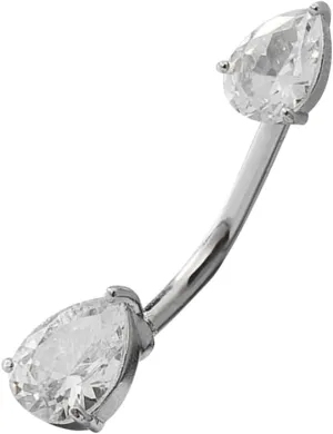 LIFKOME Custom Belly Ring Navel Jewelry for Women Belly Rings for Pregnant Shiny Belly Button Ring