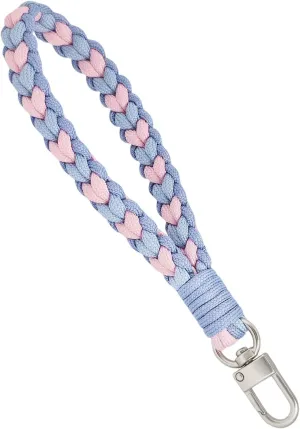 Macrame Keychain Handmade Wristlet Keychain for Women Cute keychain for Girls Wrist Lanyard for Keys