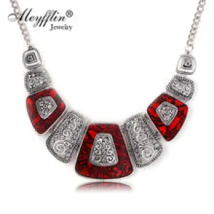 Meyfflin Collier Femme Vintage Necklace for Women