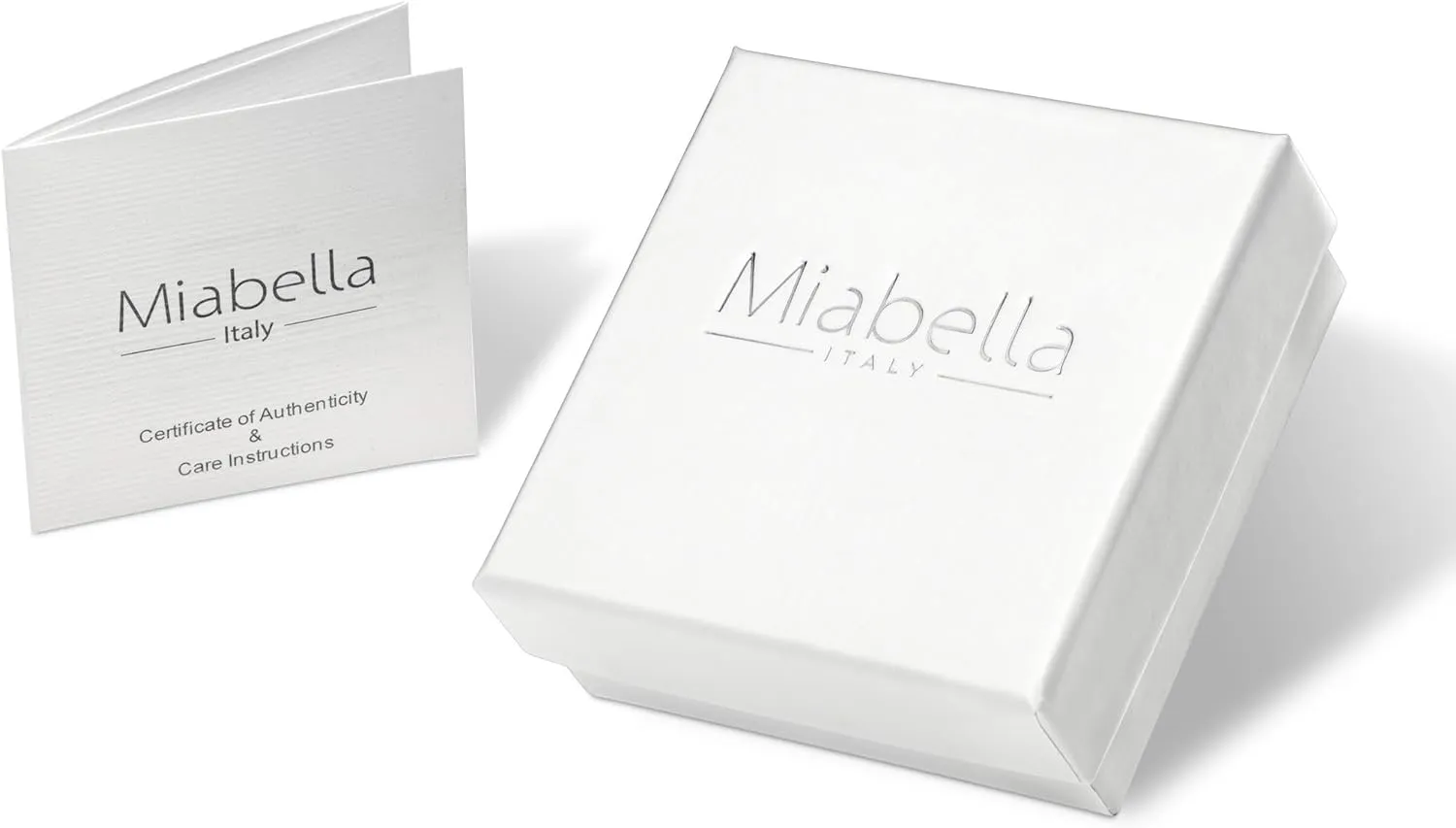 Miabella Italian 925 Sterling Silver or 18K Gold Plated Bead Ball Stackable Ring for Women/Made in Italy