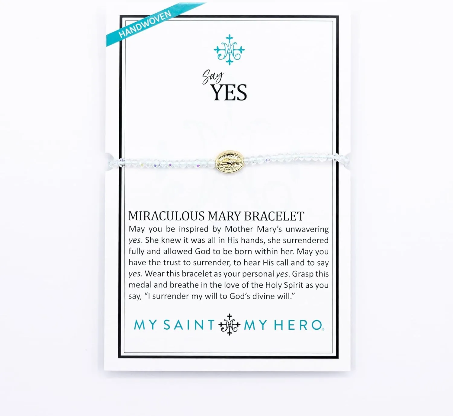 My Saint My Hero Miraculous Mary Bracelets