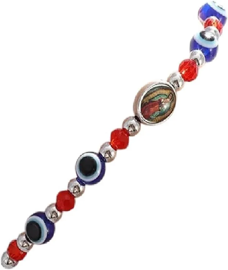 New 2025 Unisex Virgin Mary Of Guadalupe Adjustable Bracelet Fashionable Lucky Prayer Amulet Jewelry Religious For Men And Women Decoration Luxury Accessories Trendy For Women And Men