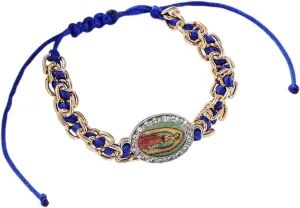 New 2025 Unisex Virgin Mary Of Guadalupe Adjustable Bracelet Fashionable Lucky Prayer Amulet Jewelry Religious For Men And Women Decoration Luxury Accessories Trendy For Women And Men