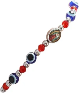 New 2025 Unisex Virgin Mary Of Guadalupe Adjustable Bracelet Fashionable Lucky Prayer Amulet Jewelry Religious For Men And Women Decoration Luxury Accessories Trendy For Women And Men
