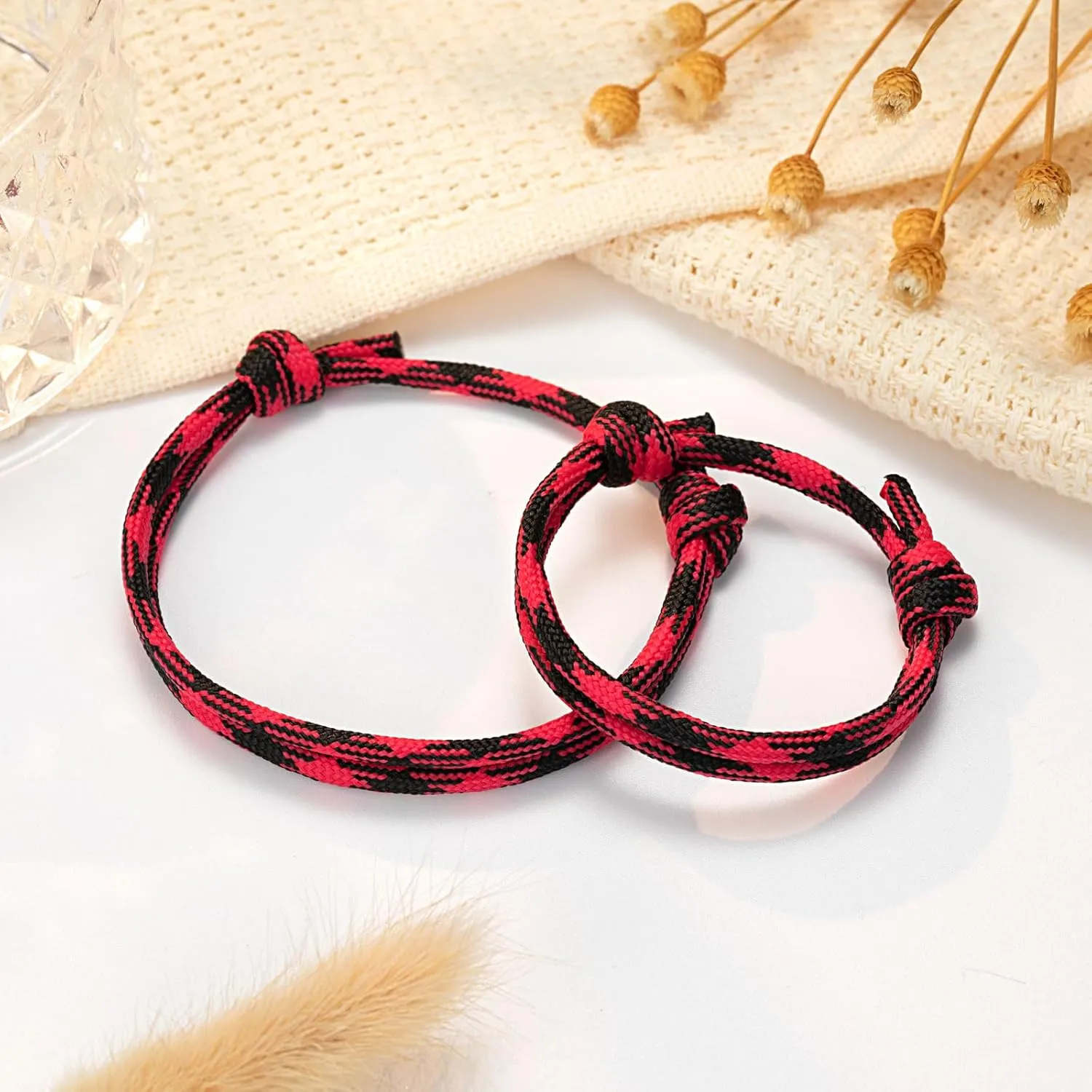 PINKDODO First Day of School Bracelet Mommy and Me Bracelets Mother Son Back to School Gifts