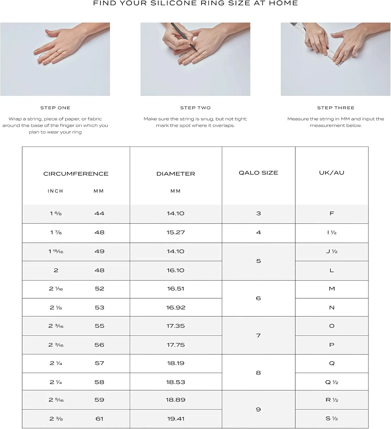 QALO Women's Rubber Silicone Wedding Ring Gift Set, Comfort Fit, Silicone Wedding Ring Set for Women, Breathable, Durable Engagement Silicone Band, Multi Styles, Multi Sizes