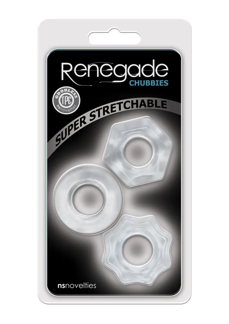 Renegade Chubbies Super Stretchable Cock Rings