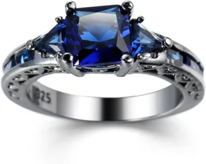 Rings for Women CZ Band Ring Classic Simple Ring Wedding Band