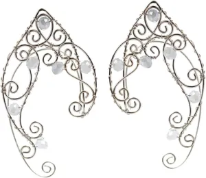 SAFIGLE Fashionable Fairy Ear Cuffs Vintage Earring Cuffs for Women Non Piercing Ear Wrap Jewelry for Parties Weddings Cosplay