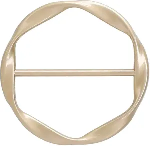 Silk Scarf Clip T-Shirt Tie Clips for Women Scarves Clasp Waist Buckle Fashion Metal for Shirts Clothing Decor