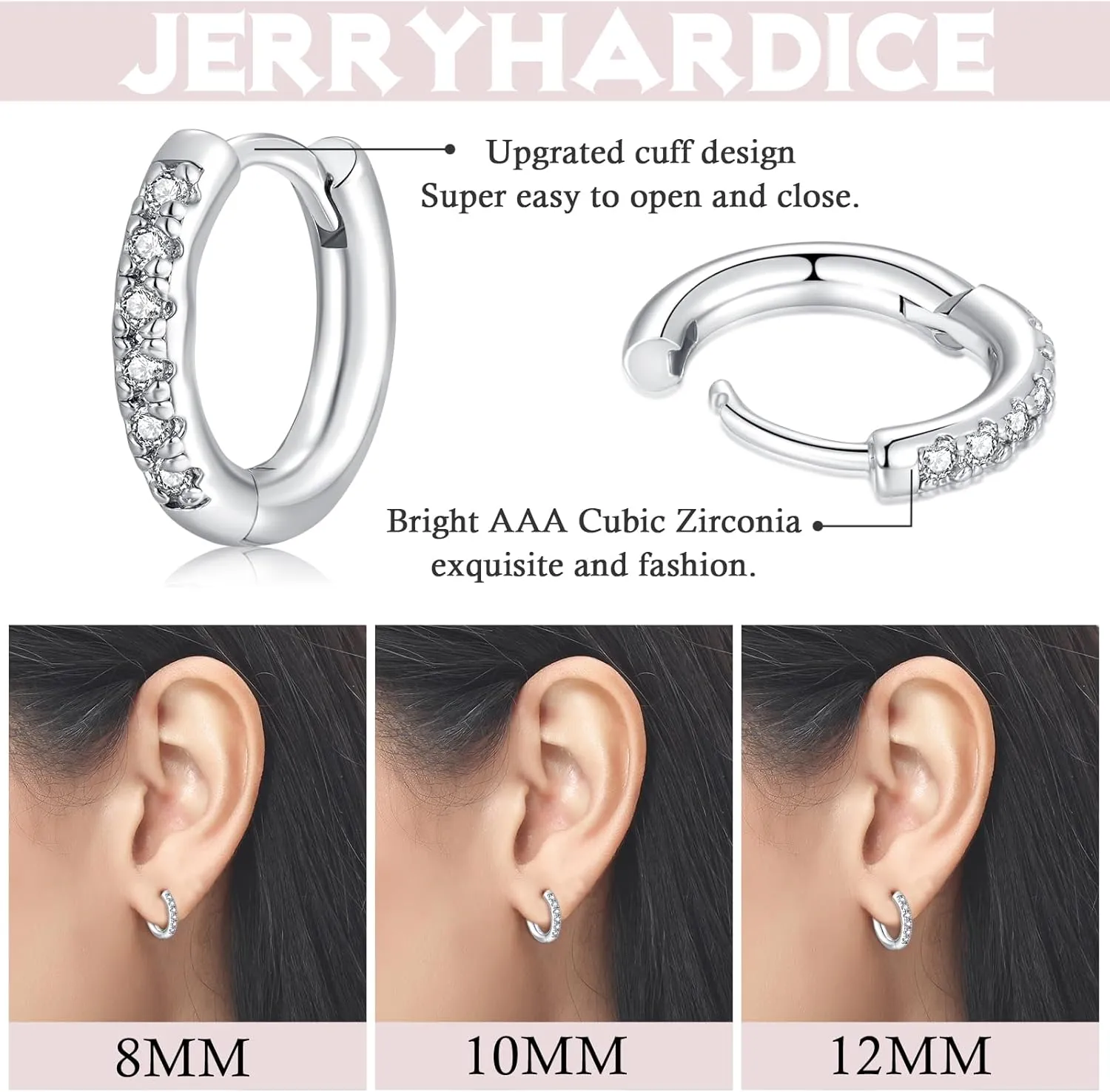 Silver Stud Earrings for Women Hypoallergenic Trendy Silver Stud Earrings Surgical Steel Earrings for Men
