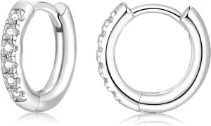 Silver Stud Earrings for Women Hypoallergenic Trendy Silver Stud Earrings Surgical Steel Earrings for Men
