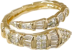 Snake Rings for Women, Gold and Silver Adjustable Y2K Snake Bone Cubic Zirconia Ring, Couple Holiday Gift Ring Party Everyday Jewelry