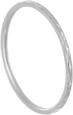 Stainless Steel 1MM Thin Midi Stacking Rings Shiny Silver Rose Gold Engagement Wedding Band for Women
