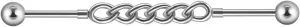 Stylish Stainless Steel Chain Septum Piercing Nose Rings for Women Fashion Forward Stainless Steel Ear Piercing Set