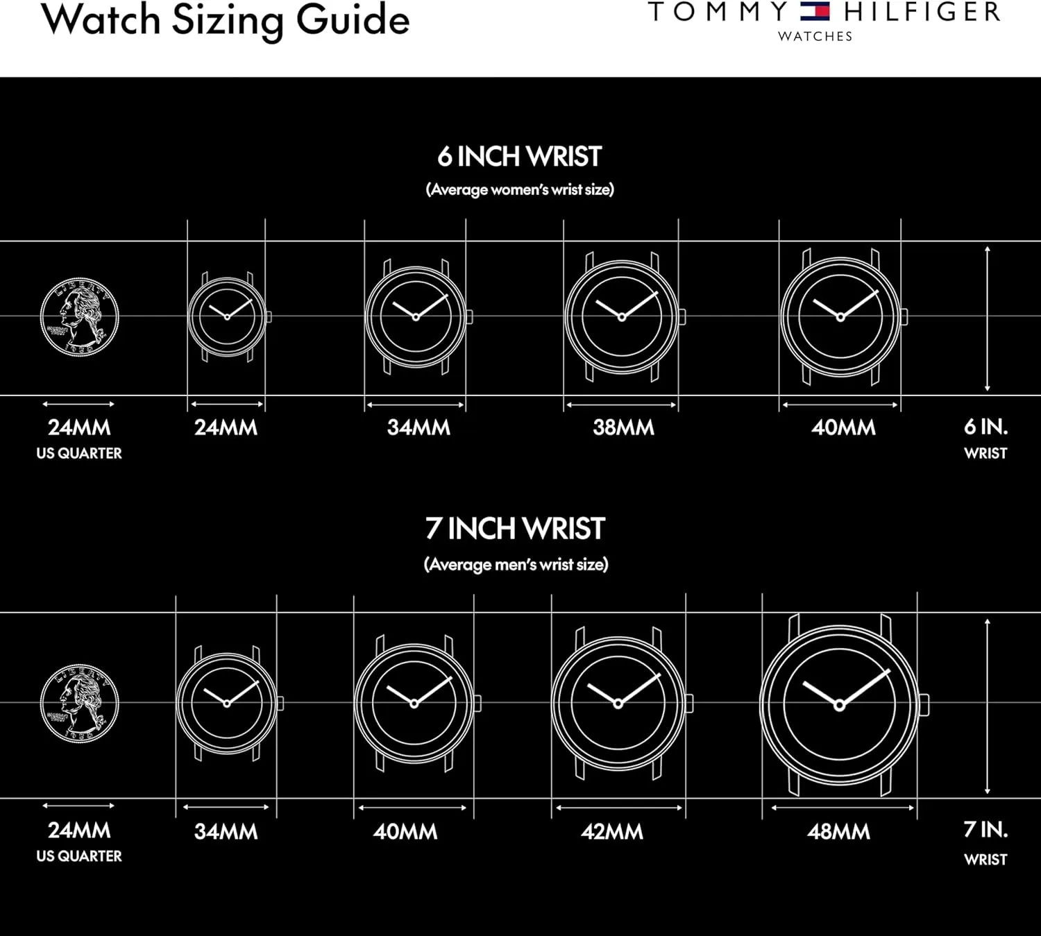 Tommy Hilfiger Men's 3H Quartz Watch, Stainless Steel Bracelet, Water Resistant 3 ATM, Modern and Stylish Timepiece, Gift for Him, 42mm