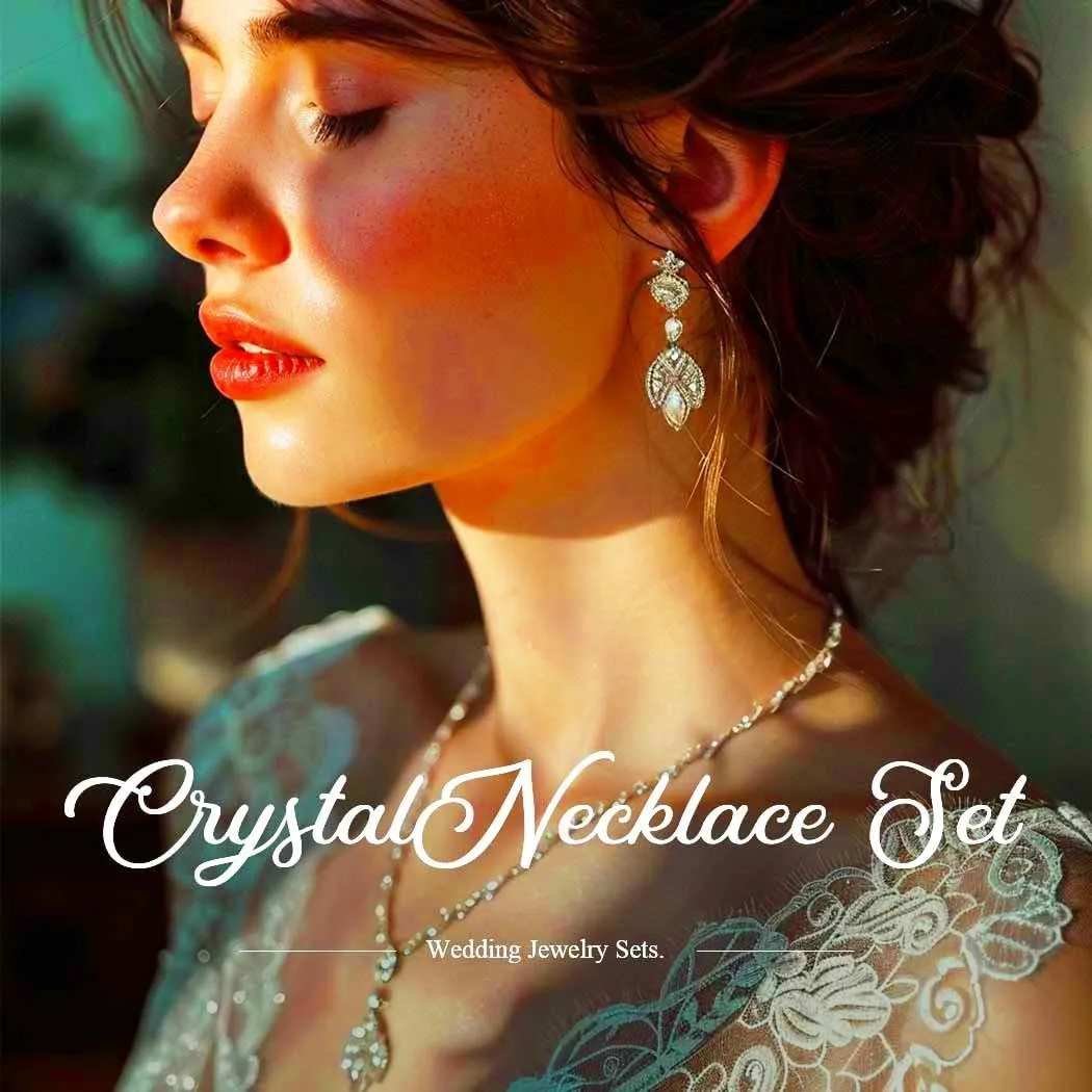 TWINKLEDE Big Pearl Necklace Jewelry Set Gold Wedding Chunky Necklaces Earrings and Bracelet for Women