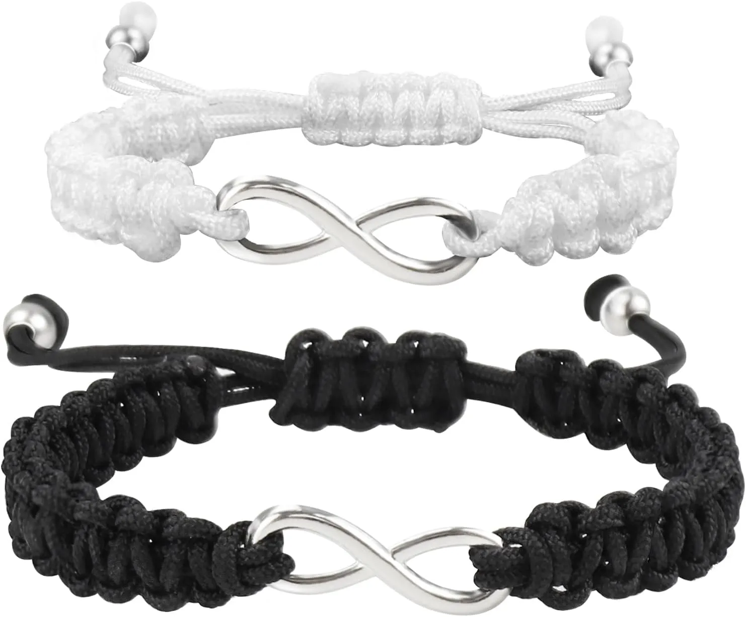 Valentines Day Gifts for Her - Couples Bracelets for Couples Infinity Bracelets for Women Friendship Bracelet Kit Couples Gifts for Her Him Sisters