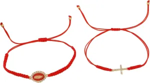 Virgin Mary Bracelets Handmade Braided Rope Saint Jude Bracelet Virgen de Guadalupe Bracelet for Women